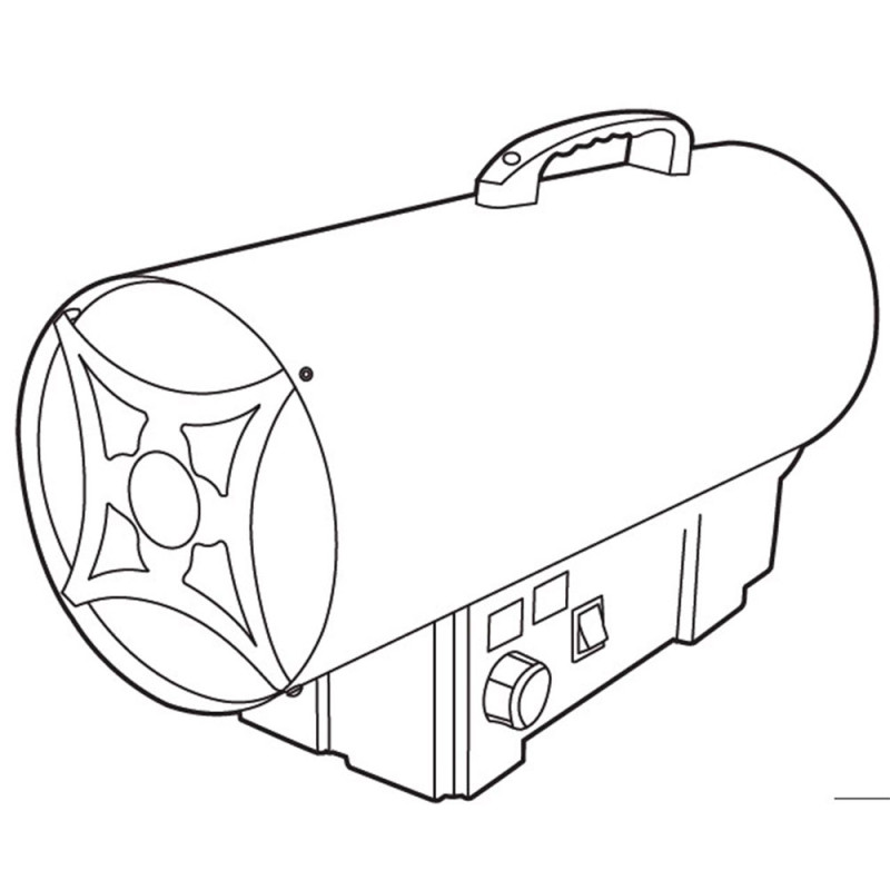 Купить Обогреватель газовый Vitals GH-504t. Официальный магазин Vitals Ukraine Украина, фирменная гарантия с доставкой по Украине