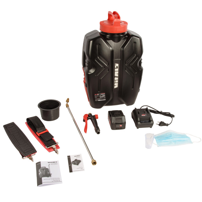 Купити Обприскувач акумуляторний Vitals Professional Sm 312omb kit. Офіційний магазин Віталс Україна, фірмова гарантія з доставкою по Украіні