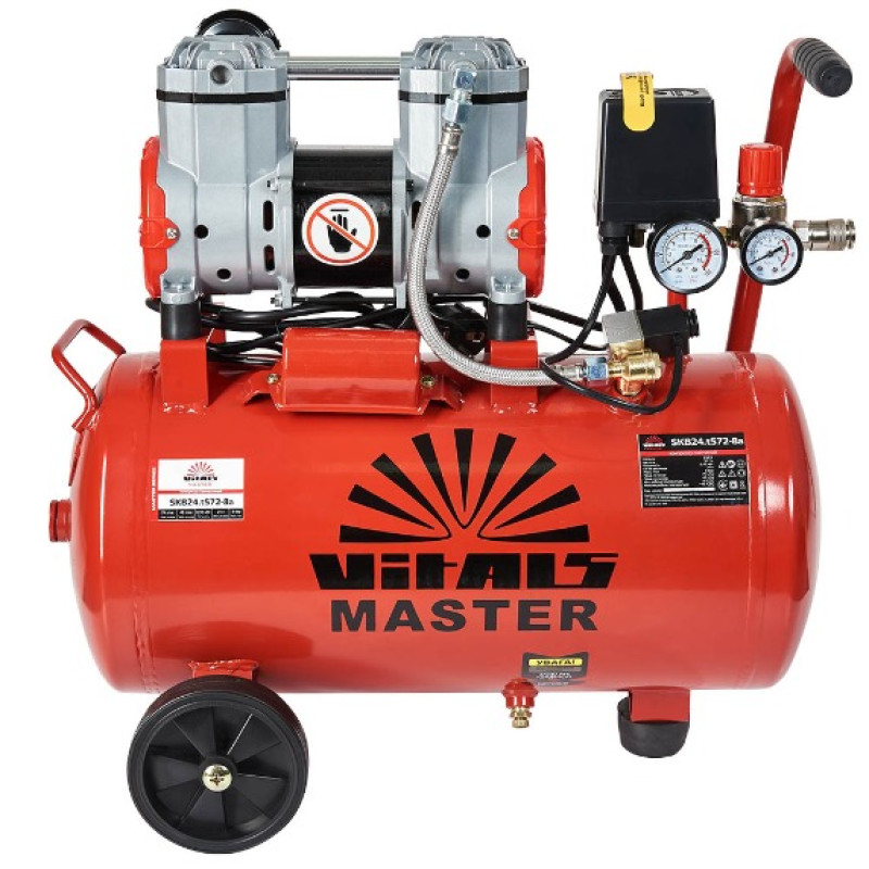 Купить Компрессор безмасляный Vitals Master SKB24.t572-8a. Официальный магазин Vitals Ukraine Украина, фирменная гарантия с доставкой по Украине