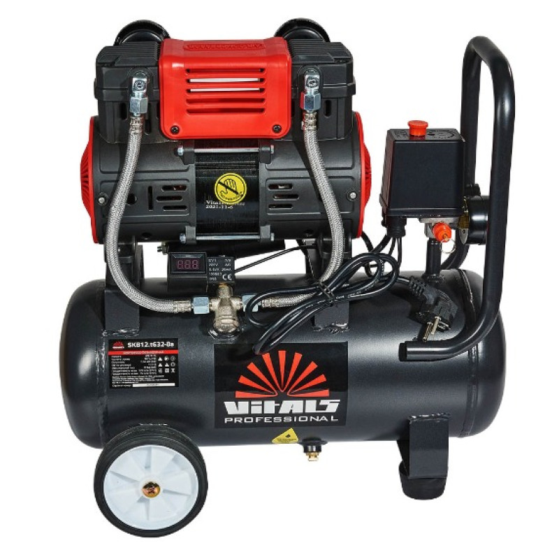Купити Компресор безмасляний Vitals Professional SKB12.t632-8a. Офіційний магазин Віталс Україна, фірмова гарантія з доставкою по Украіні