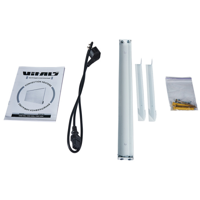 Купити Обігрівач конвекційний Vitals СHM-700s. Офіційний магазин Віталс Україна, фірмова гарантія з доставкою по Украіні