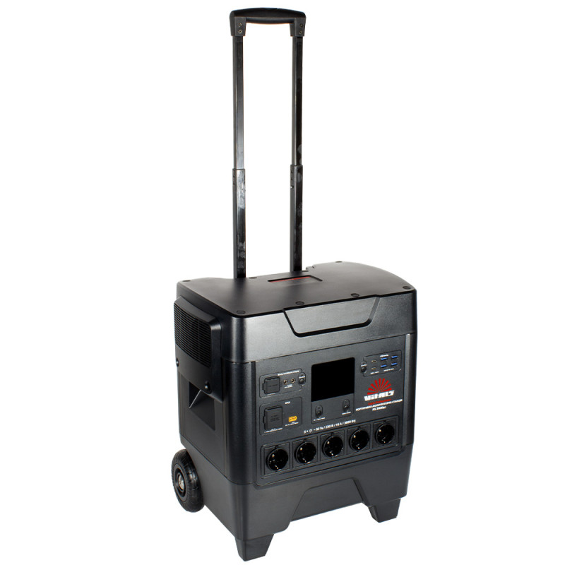 Купити Портативна акумуляторна станція Vitals Professional PS 3600qc. Офіційний магазин Віталс Україна, фірмова гарантія з доставкою по Украіні