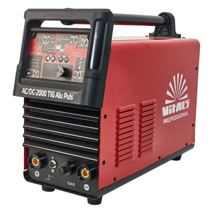 Купить Сварочный аппарат Vitals Professional AC/DC-2000 TIG Alu Puls. Официальный магазин Vitals Ukraine Украина, фирменная гарантия с доставкой по Украине