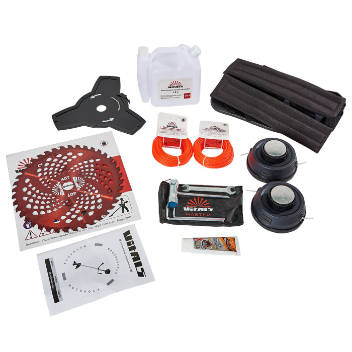 Купити Мотокоса Vitals Master BK 3312j Black Edition. Офіційний магазин Віталс Україна, фірмова гарантія з доставкою по Украіні