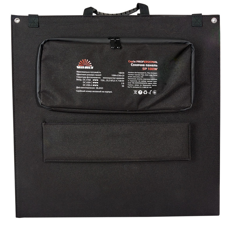 Купити Сонячна панель Vitals Professional SP 100W. Офіційний магазин Віталс Україна, фірмова гарантія з доставкою по Украіні